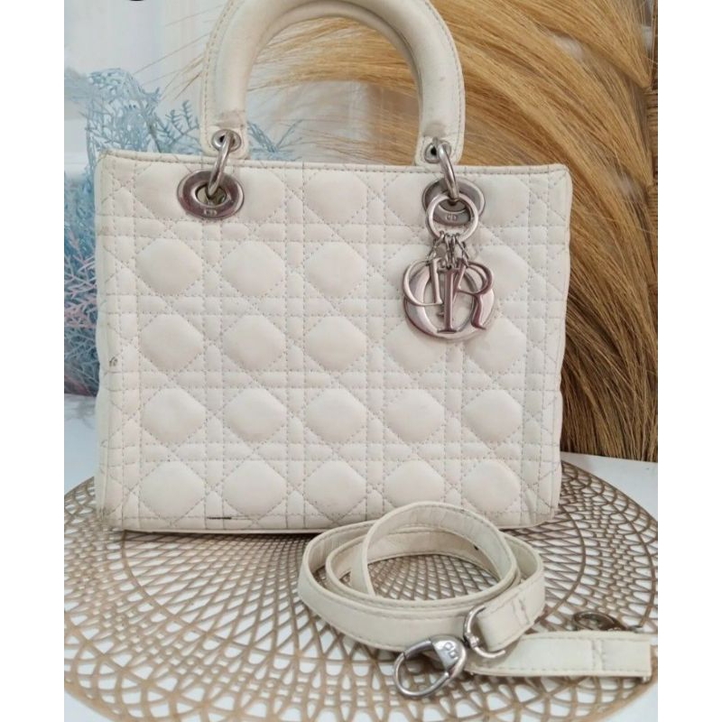 Jual Tas Lady Dior putih | Shopee Indonesia