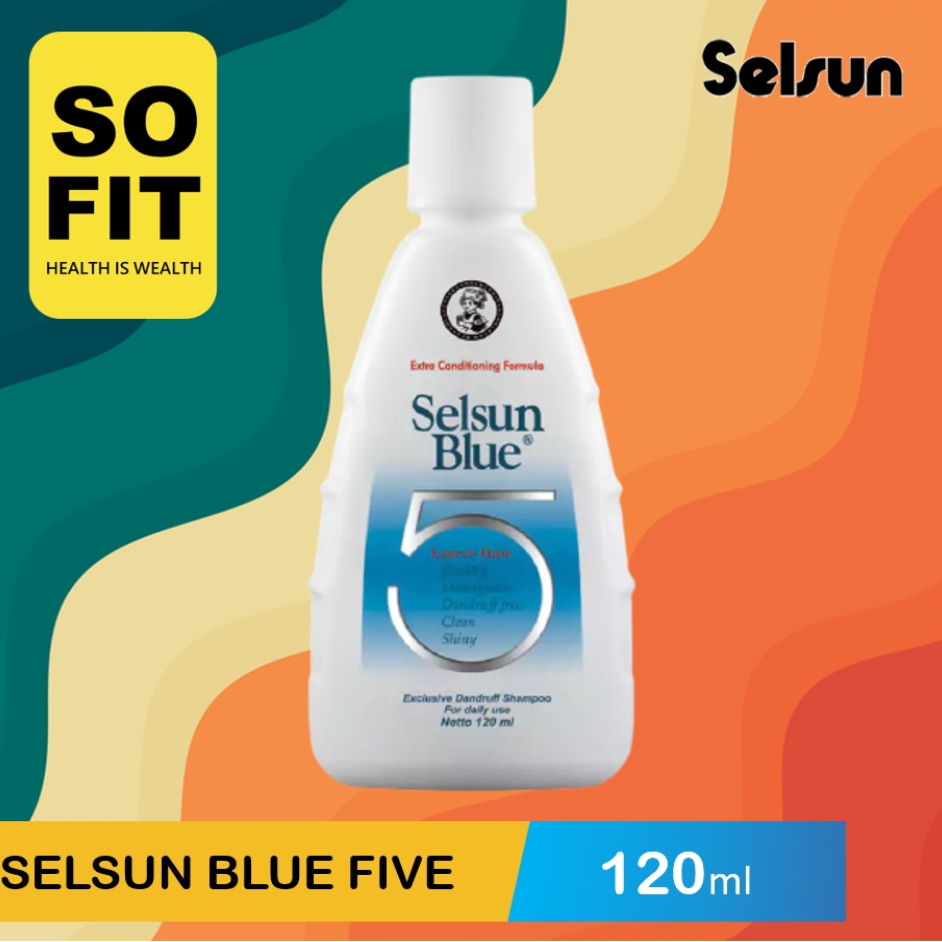 Jual Selsun Blue 5 Shampoo 50 Ml And 120 Ml Shampo Selsun Blue Five 50ml And 120ml Selsun 6453