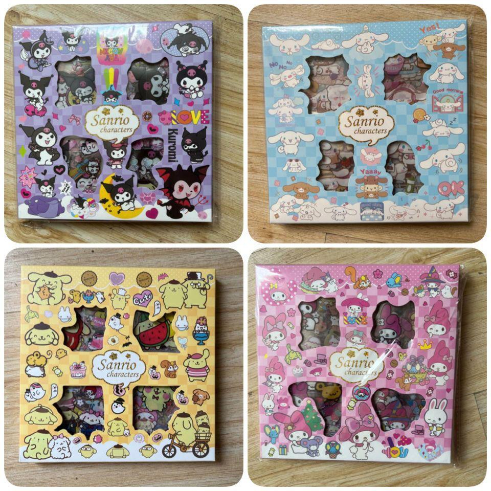 Jual Stiker Sticker Momo Nono And Cici Sanrio Characters Isi 100pcs Kuromi Melody Terbaru Shopee 6796