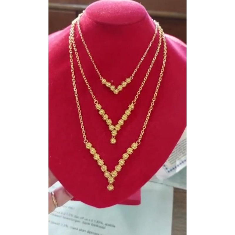 Jual Acc Kalung Emas Matahari 24K 99,99%. | Shopee Indonesia