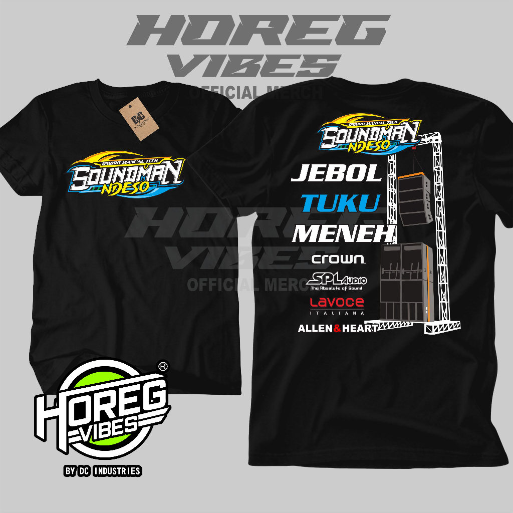 Jual kaos sound system soundman ndeso original horeg vibes | Shopee ...