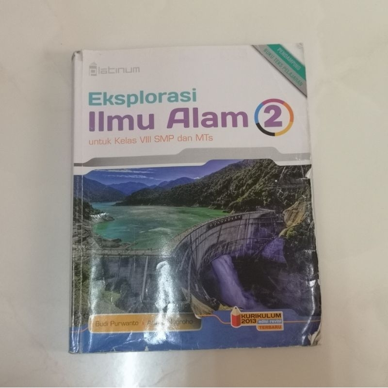 Jual Buku Platinum Eksplorasi Ilmu Alam 2 Untuk Kelas VIII SMP Dan MTs ...