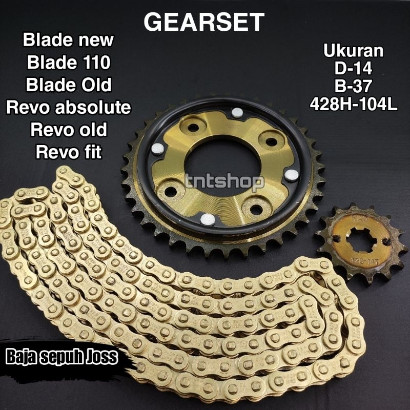 Jual Gear Gir Set BLADE NEW / OLD REVO FIT REVO ABSOLUTE GER SET BLADE