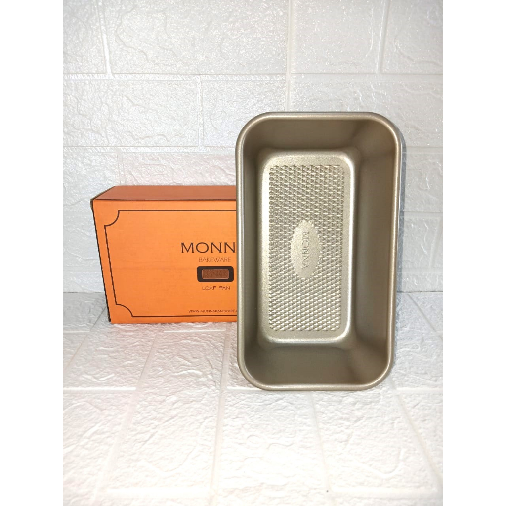 Jual Monna Bakeware Loyang Roti Loaf Pan Anti Lengket | Shopee Indonesia