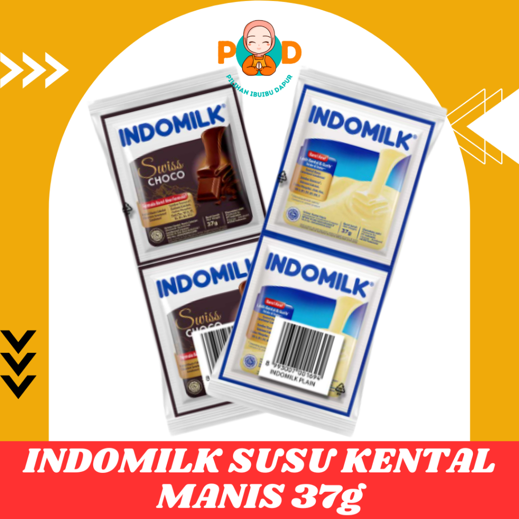 Jual SUMATRA - INDOMILK SUSU KENTAL MANIS SKM SACHET 37g | Shopee Indonesia