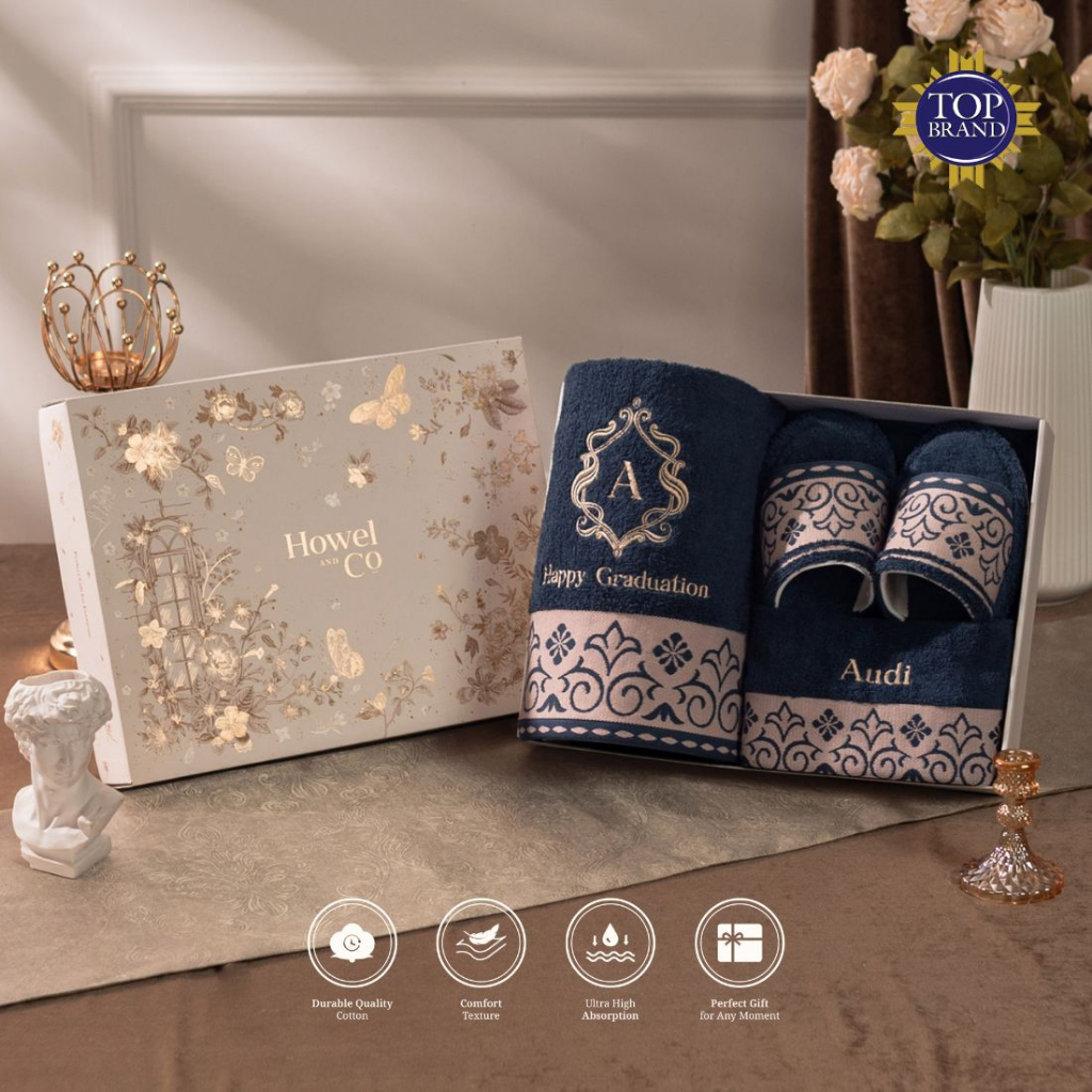 Jual Howel and Co - Athena (Premium Set Handuk 4 in 1) | Shopee Indonesia