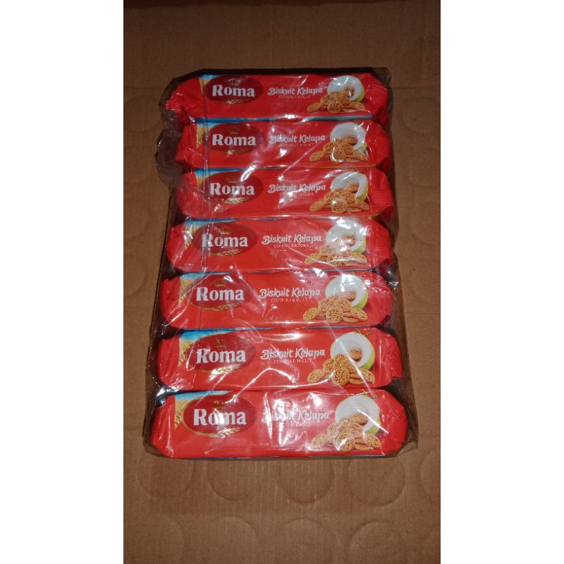 Jual roma biskuat kelapa satu pack isi 7 bungkus kali 300 gram | Shopee ...