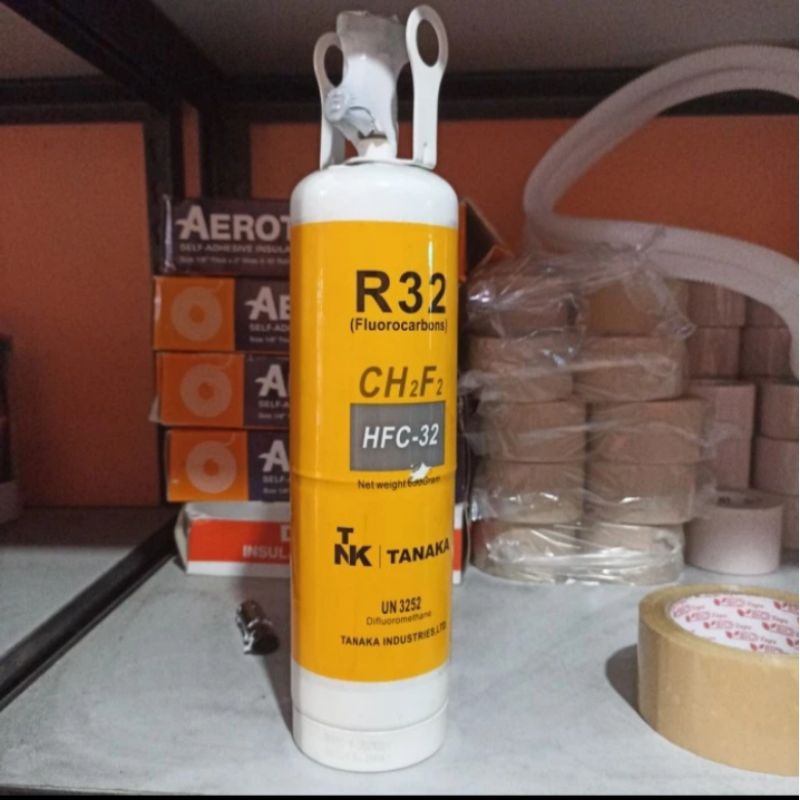 Jual Freon R32 Tanaka (650gr) komplit keran | Shopee Indonesia