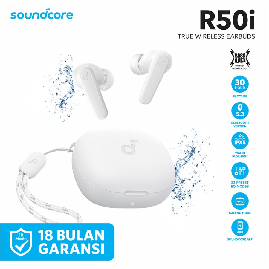 Jual Anker SoundCore R50i TWS True Wireless Earbuds Earphone - A3949 ...