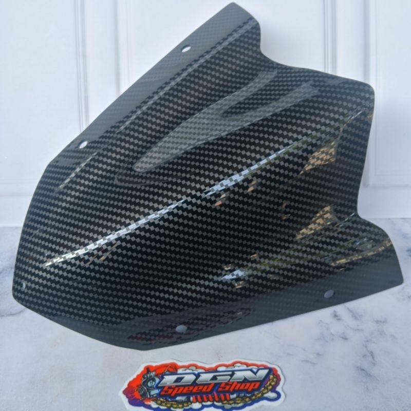 Jual Visor Windshield Satria Fu Barong Model Black Series Plus Baut Variasi Shopee Indonesia