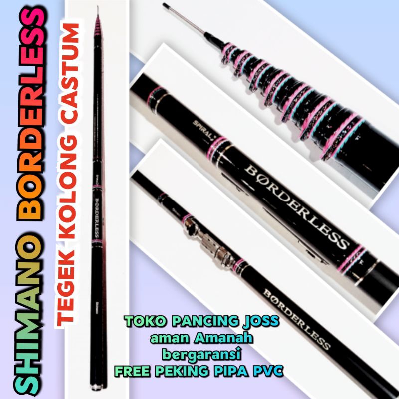 TEGEK KOLONG SHIMANO BORDERLESS GLA A series GLV GLR JAPAN 360 450 540 630  720