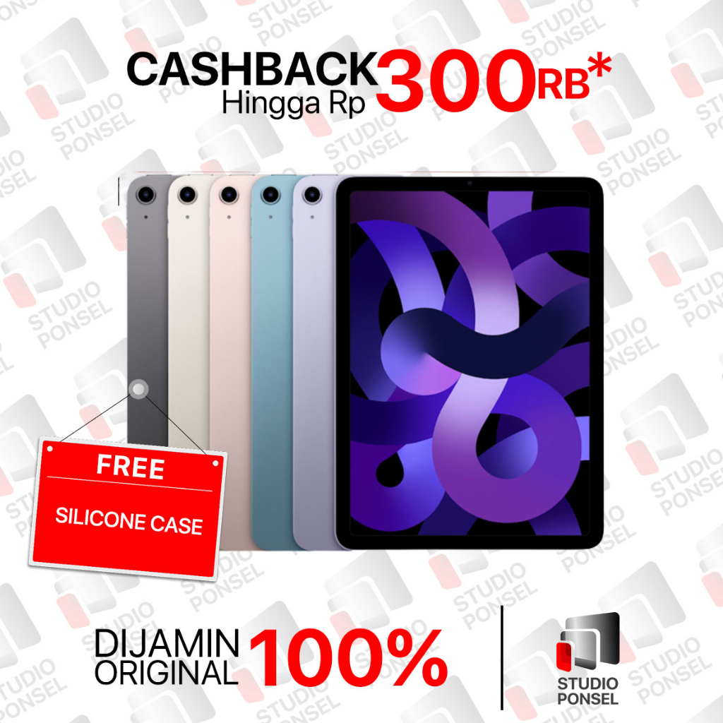 Jual iPad Air 5 M1 2022 WiFi Only 256GB 64GB 10.9-Inch | Shopee Indonesia