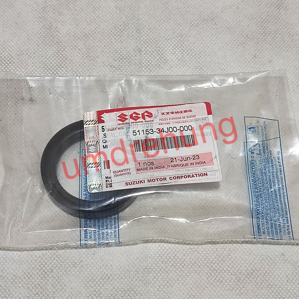 Jual Sil Seal Shock Depan Vstrom 250 SX Gixxer SF 250 Oil Seal SGP ORI