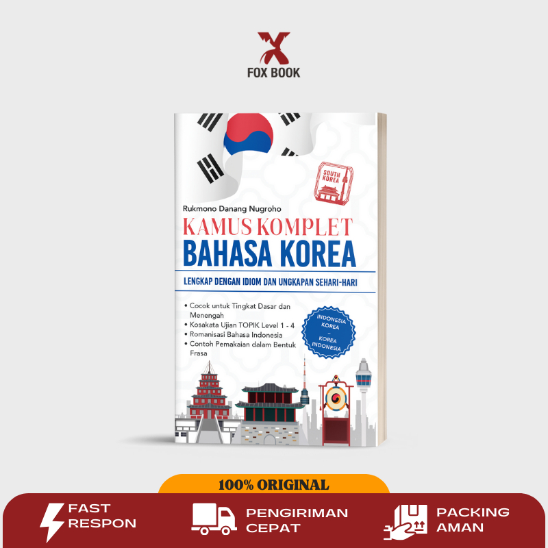 Jual Kamus Bahasa Korea : Kamus Komplet Bahasa Korea Shopee Indonesia