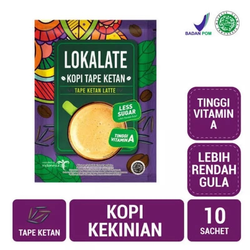 Jual KOPI LOKALATE 10 SACHET Shopee Indonesia