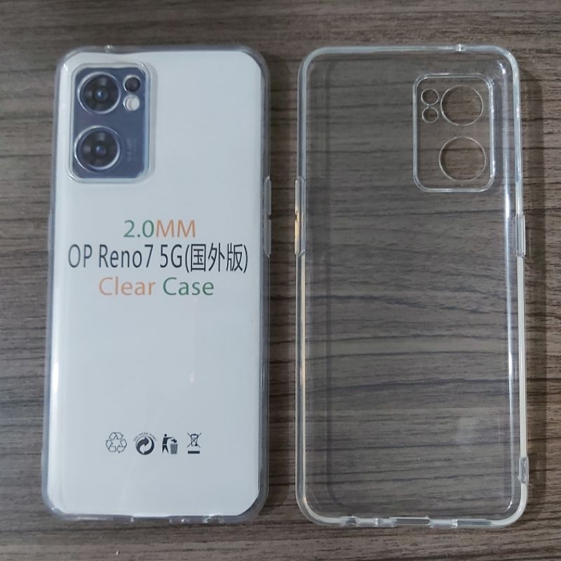 Jual OPPO RENO 7 5G SILICONE CLEAR CASE TPU HD 2MM | Shopee Indonesia