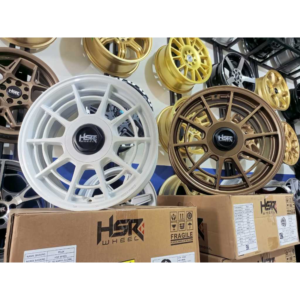 Jual velg hsr model boafeo r16 h8 warna bronze murah berkualitas ...