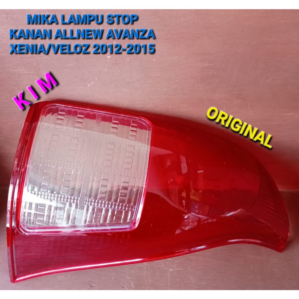 Jual MIKA LAMPU STOP KANAN AVANZA ALL NEW/VELOZ/XENIA | Shopee Indonesia