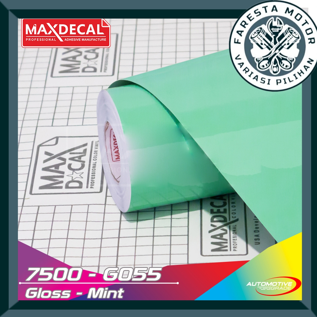Jual Sticker Stiker Skotlet Wrapping Vinyl Maxdecal Max Decal 7500 G055