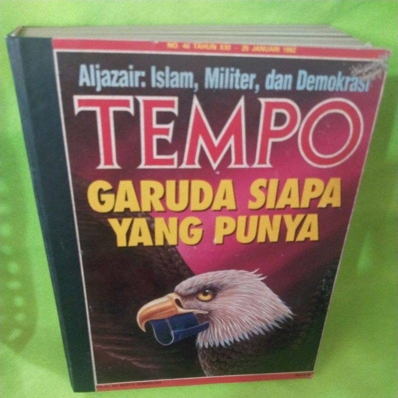 Jual Majalah Tempo Bundel Th Garuda Siapa Yang Punya Shopee