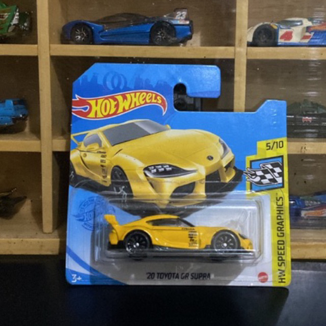 Jual Hotwheels Toyota Gr Supra Shortcard Yellow | Shopee Indonesia