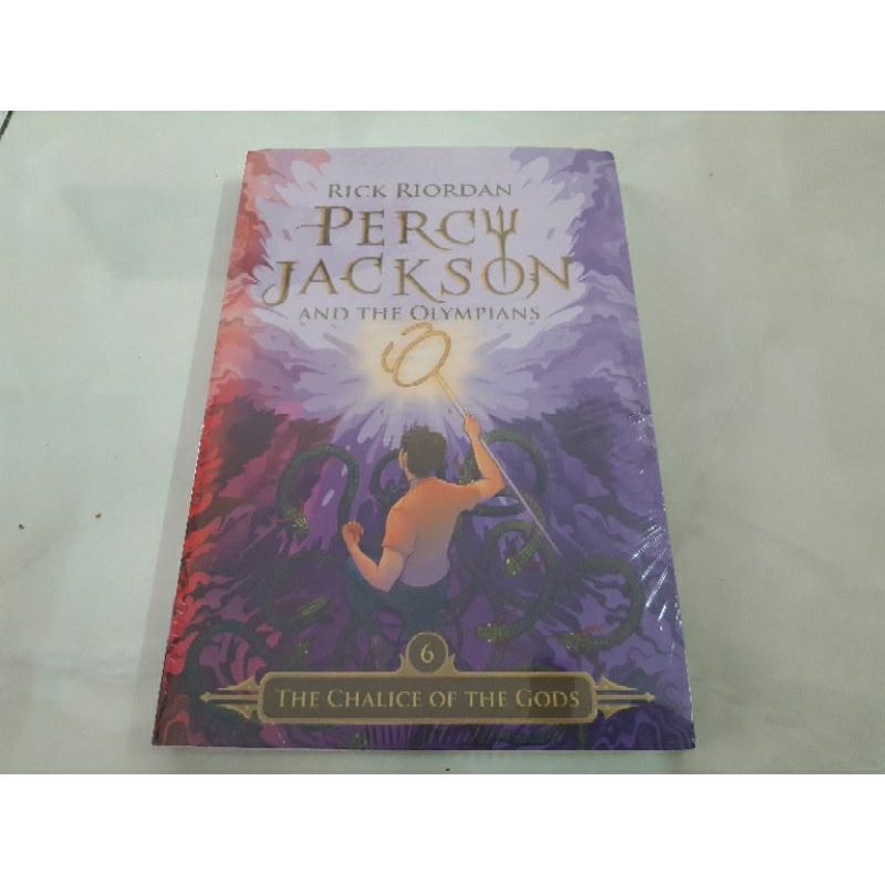 Jual Novel Percy Jackson And The Olympians 6 The Chalice Of The Gods