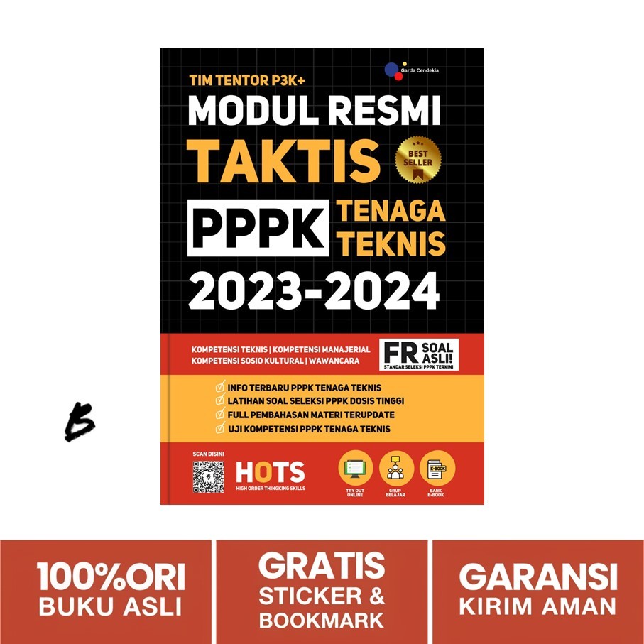 Jual Buku Modul Resmi Taktis PPPK Tenaga Teknis 2023-2024 - (Garda ...