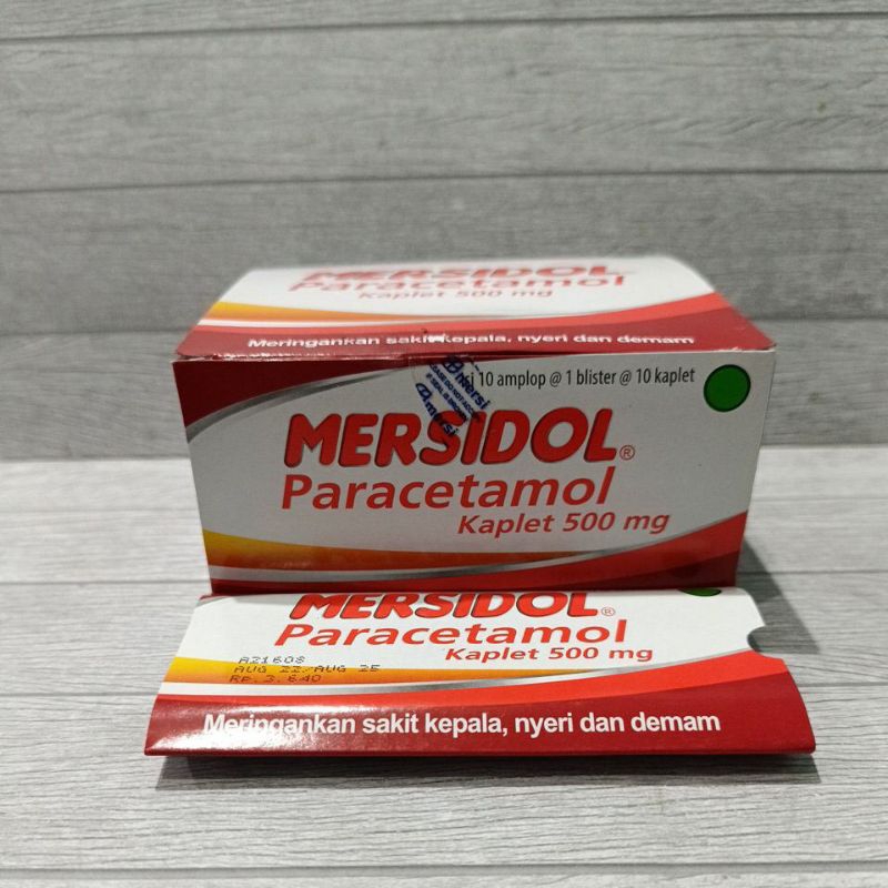 Jual Mersidol Tablet ( penurun demam) | Shopee Indonesia