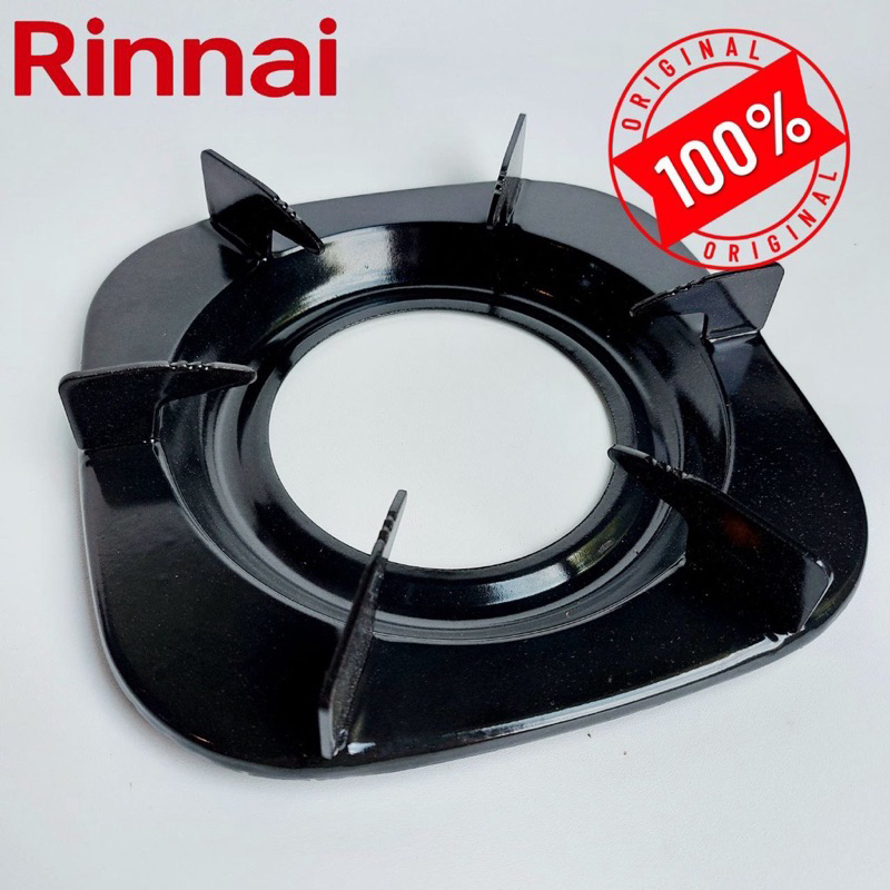Jual Tatakan kompor gas rinnai kaki 6, kaki 4, bulat original 1000