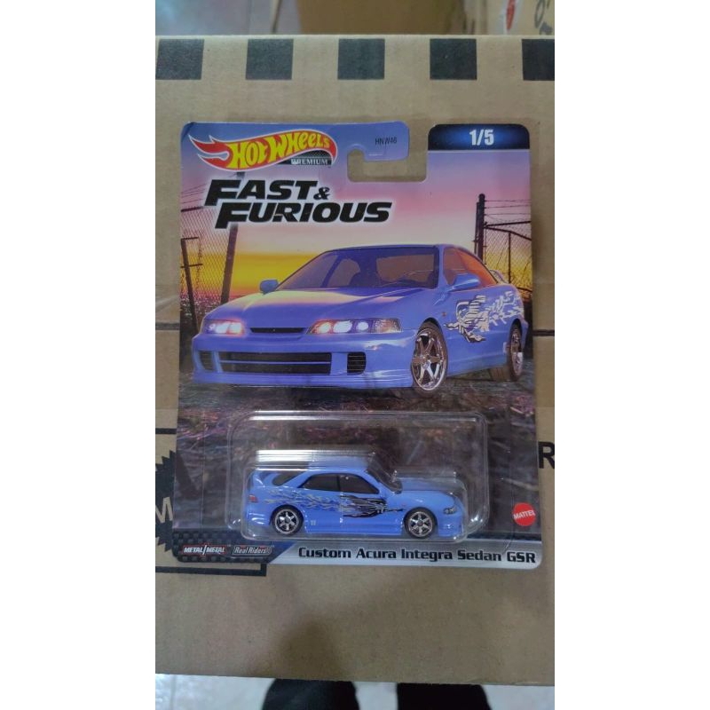 Custom Acura Integra Sedan GSR Fast & Furious Hot Wheels Premium