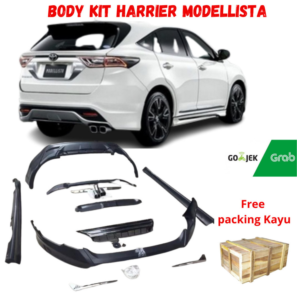 Jual Body Kit Harrier Modellista BodyKit Toyota Harrier 2014 2016