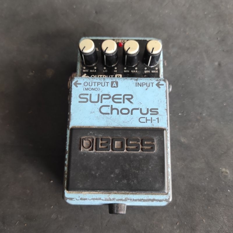 Jual Boss CH 1 Super Chorus, Efek Gitar, Pink Lable, Analog PCB ...