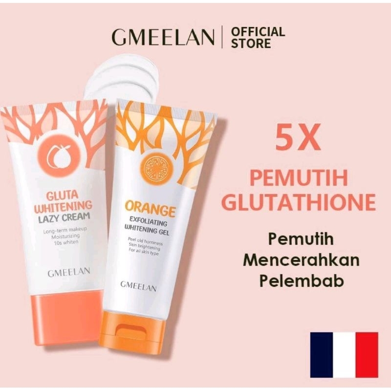 Jual Gmeelan Exfoliating Whitening Gel - Gmeelan Gluta Whitening Lazy
