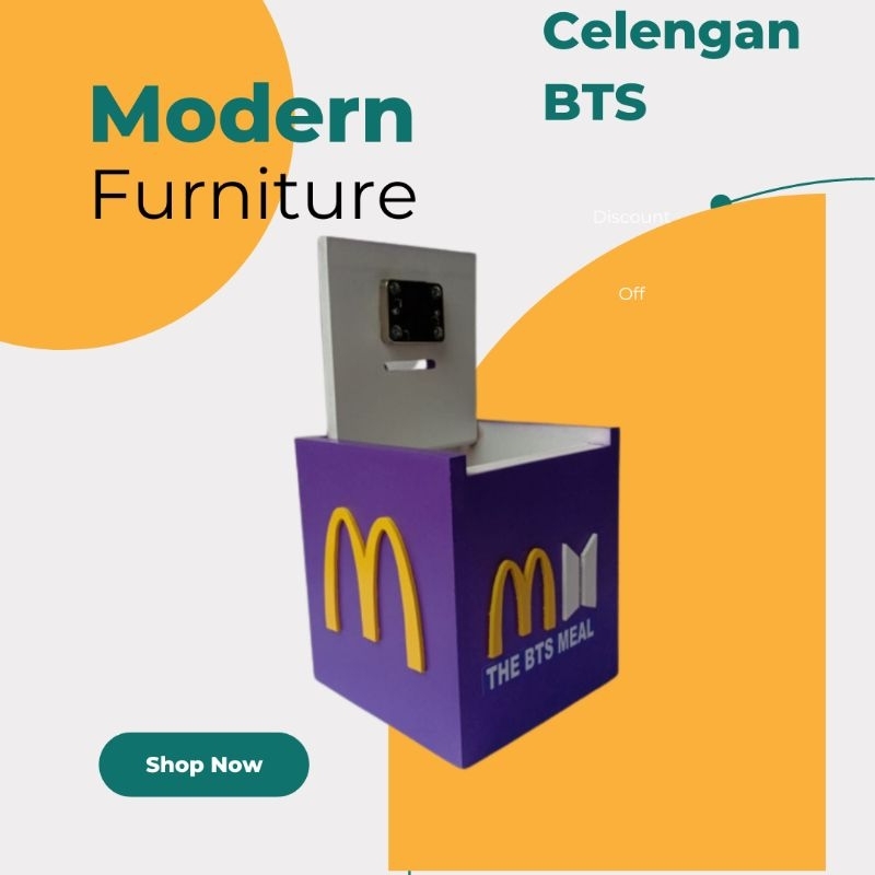 Jual Celengan Kayu BTS Meal Limited edition Souvenir Kotak Tabungan ...