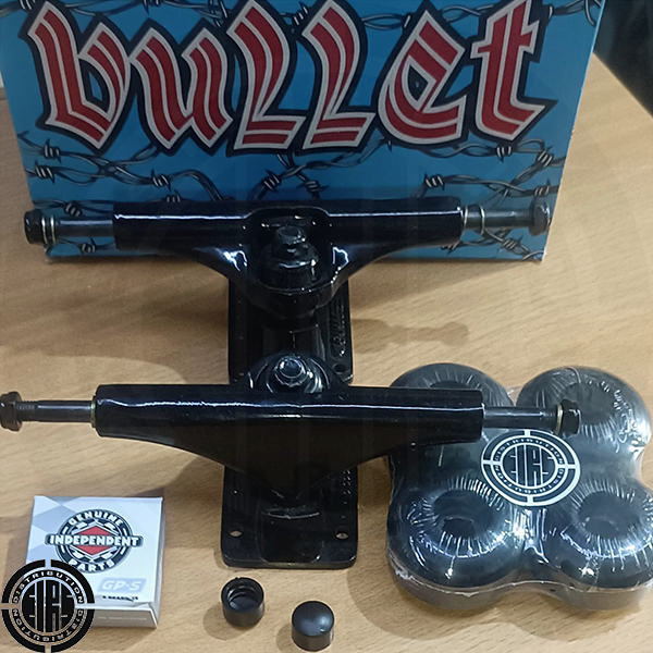 Jual BULLET Skateboard Trucks Set (Free PIVOT CUPS Set) Shopee Indonesia