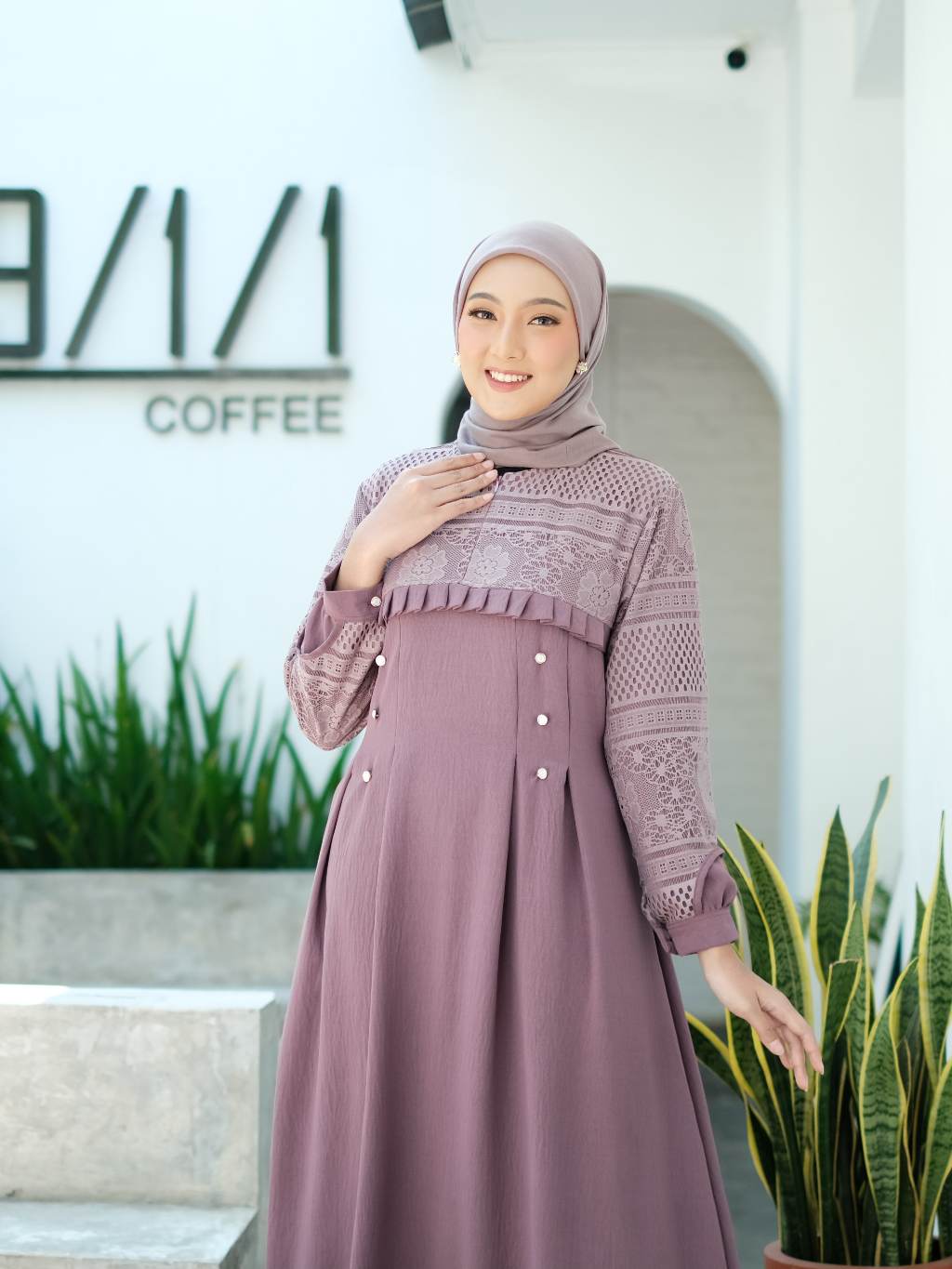 Jual Gamis Wanita Super Jumbo L XL XXL 3XL 4XL Ld 100-140cm Inara Dress ...