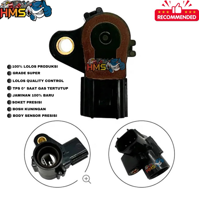 Jual SENSOR TPS THROTTLE BODY HONDA VARIO 125 VARIO 150 BEAT FI BEAT