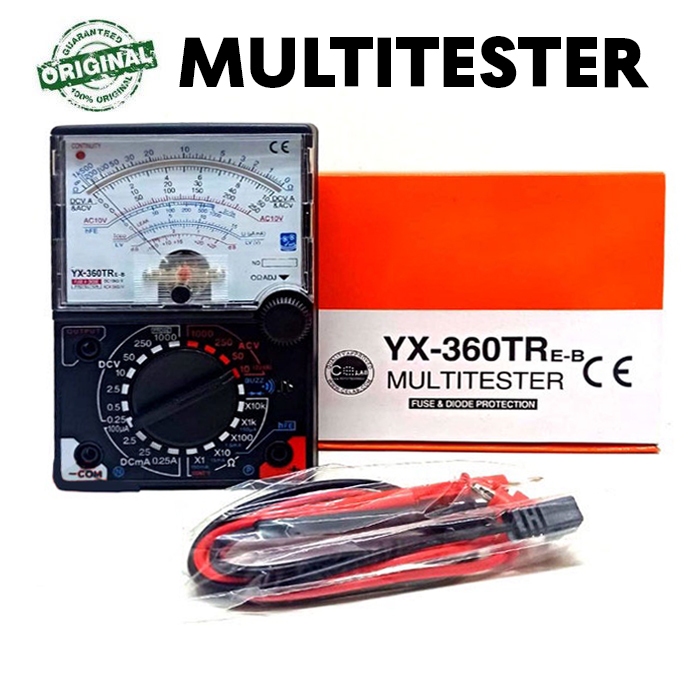 Jual COD Avo Multi Meter Tester Avometer Multitester Multimeter Analog YX 360 SP 110