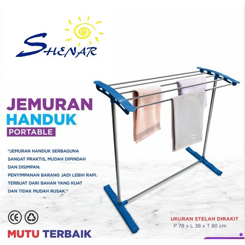 Jual Jemuran Handuk Stainless Jemuran Sunny Jemuran Baju Rak Pakaian