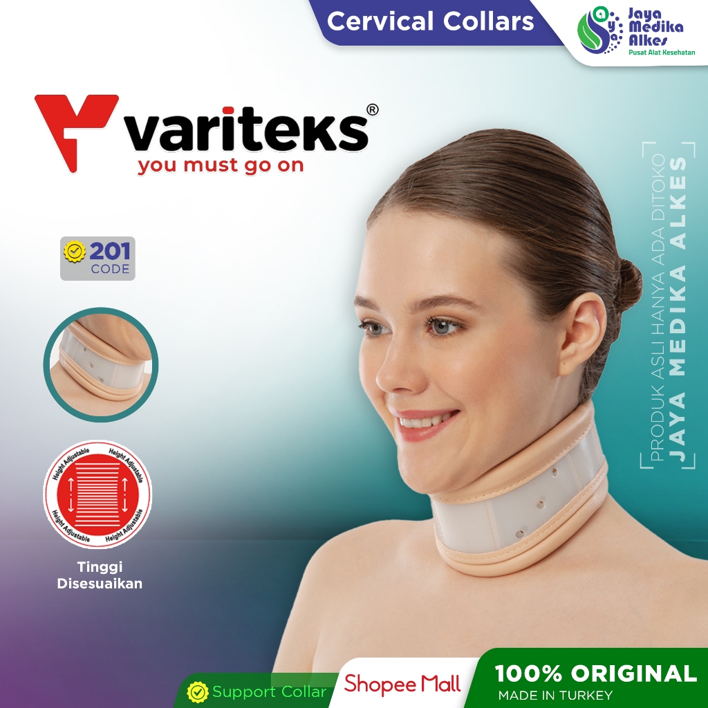 Jual VARITEKS 201 Support Collar (Neck Support) Shopee Indonesia