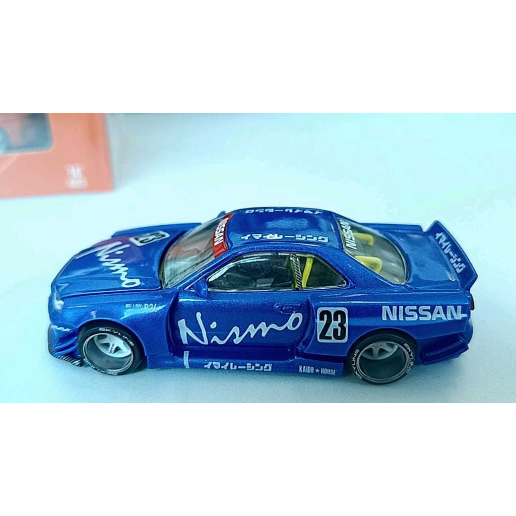Jual Mini GT x Kaido House Nissan Skyline GT-R (R34), (R33 Jual Mini GT x Kaido House Nissan Skyline GT-R (R34), (R33