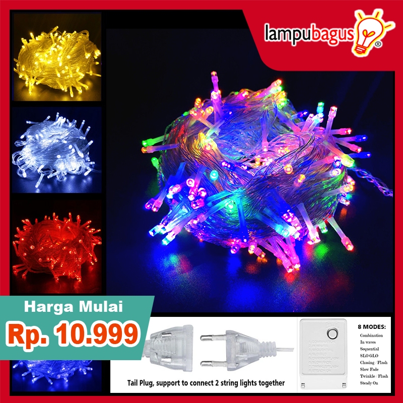 Jual Lampu Natal Led Tumblr Light Lampu Hias Led Warna Warni Shopee