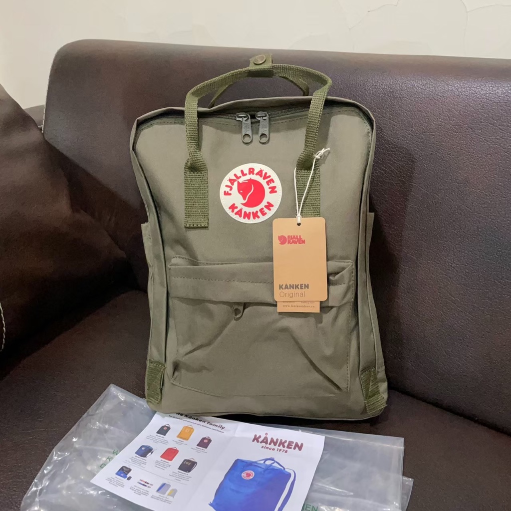 Jual TAS RANSEL K4NKEN FJ4LL RAVEN ORIGINAL GREEN ARMY BACKPACK ...