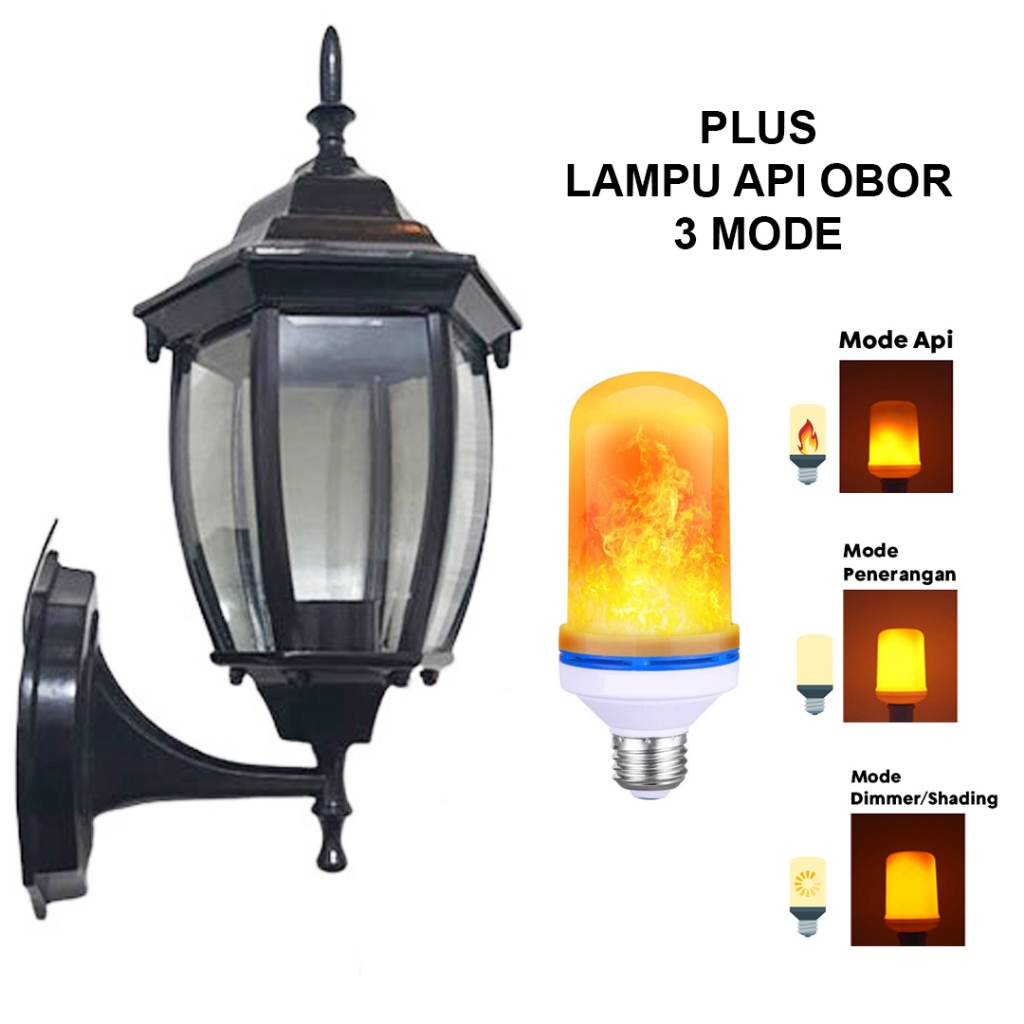 Jual Lampu Dinding Outdoor Model Vintage Klasik | Shopee Indonesia