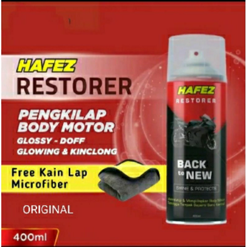 Jual HAFEZ RESTORER FREE LAP microfiber lembut | Shopee Indonesia
