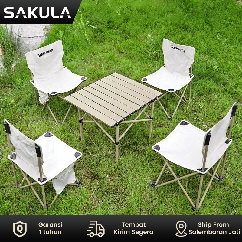 Jual Sakula Kursi Lipat Outdoor Portable Kursi Camping Kursi Gunung Bangku Shopee Indonesia