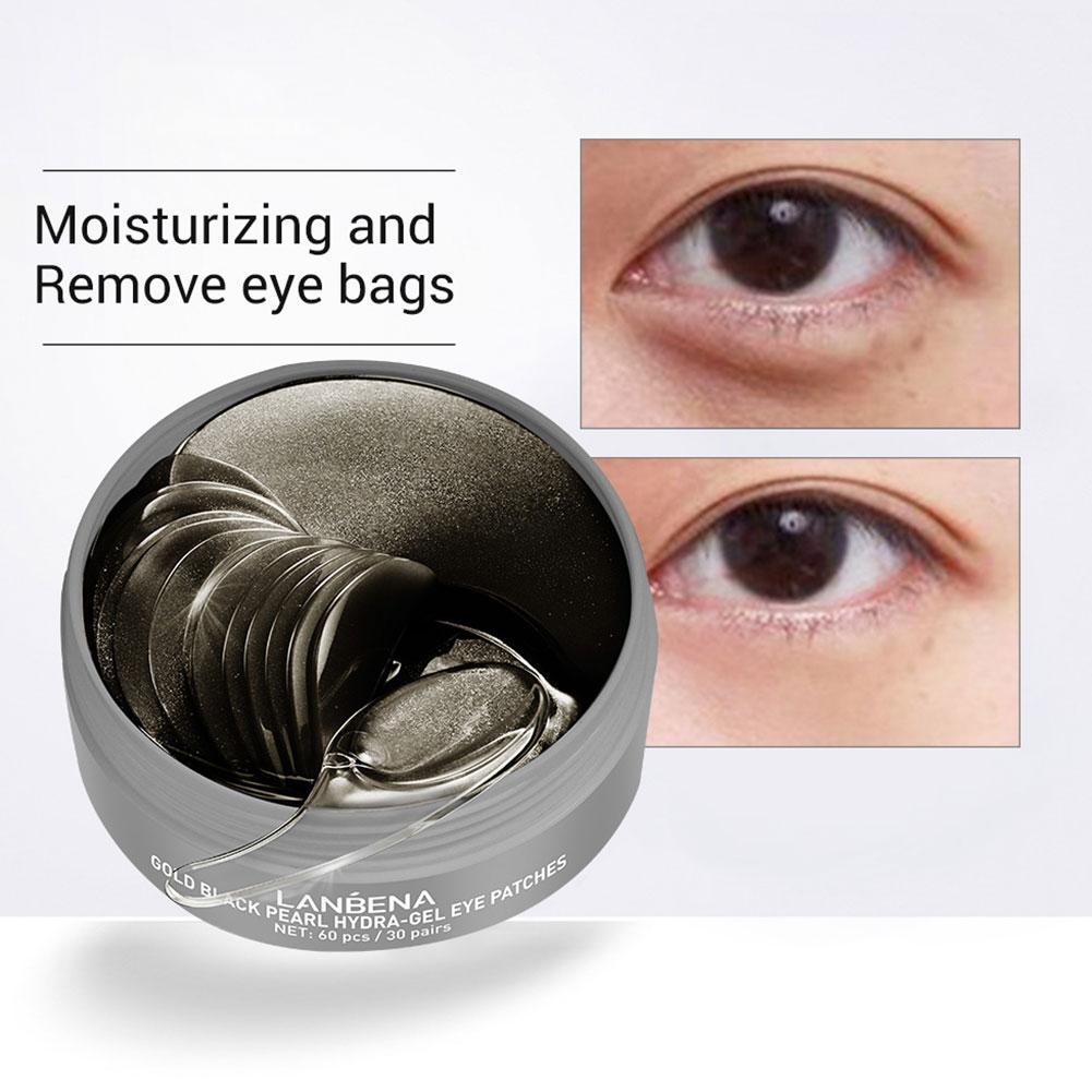 Jual LANBENA Vitamin C Hydra Gel Collagen HYALURONIC ACID Eye Mask Patches 60 Pcs Shopee Indonesia