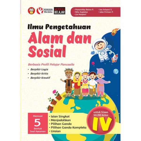 Jual BUKU ILMU PENGETAHUAN ALAM DAN SOSIAL/IPAS SD/MI KELAS IV/4 ...