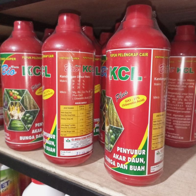 Jual Pupuk Pelengkap Cair Tanaman Bio Kcl Liter Shopee Indonesia