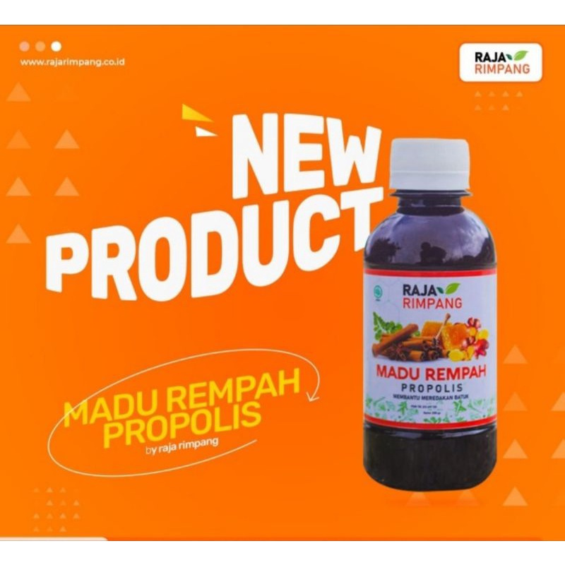 Jual RAJA RIMPANG MADU REMPAH PROPOLIS | Shopee Indonesia